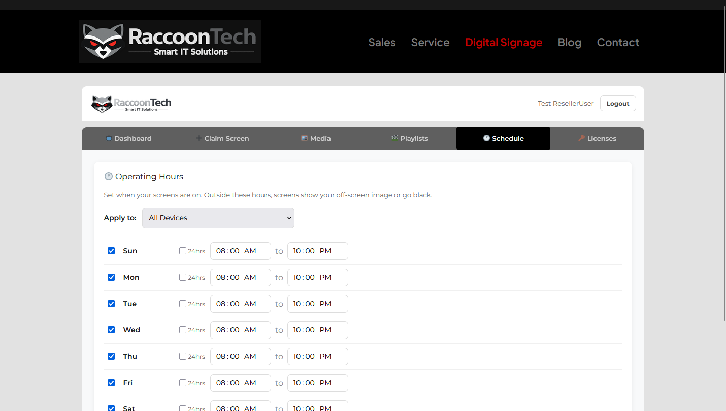 Partner platform demo